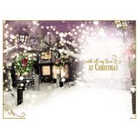 Wonderful Husband Photo Finish Me to You Bear Christmas Card Extra Image 1 Preview